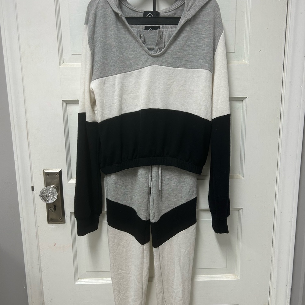 ZELOS Womens 2 Piece Outfits Lounge Hoodie Sweatsuit